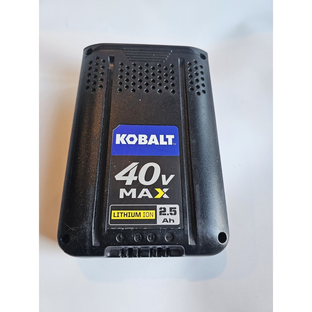 Kobalt KB 245-06 40V MAX 2.5Ah Li-Ion Battery Untested Not Working